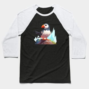 Adorable Puffin Animal Beauty Nature Wildlife Discovery Baseball T-Shirt